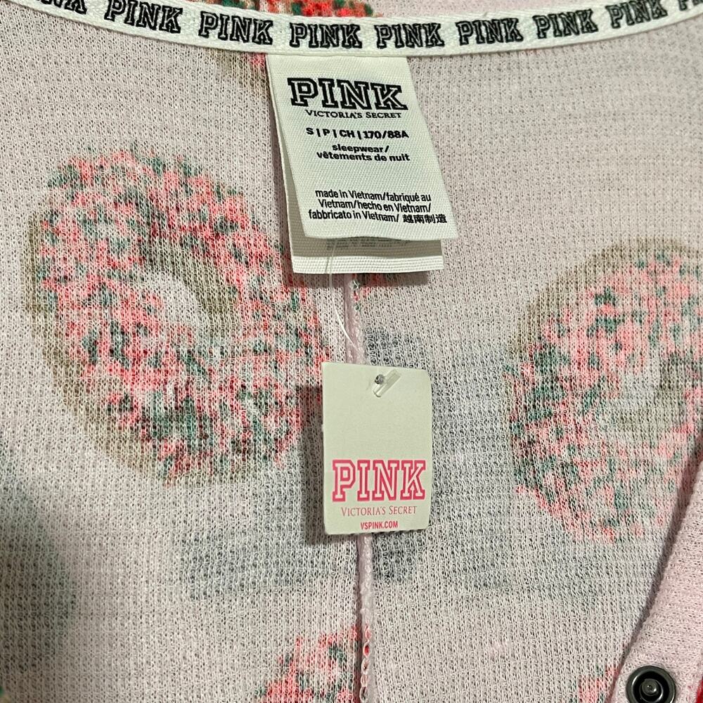 NWT SZ S PINK by Victoria’s Secret Donut Onesie - Picture 8 of 9